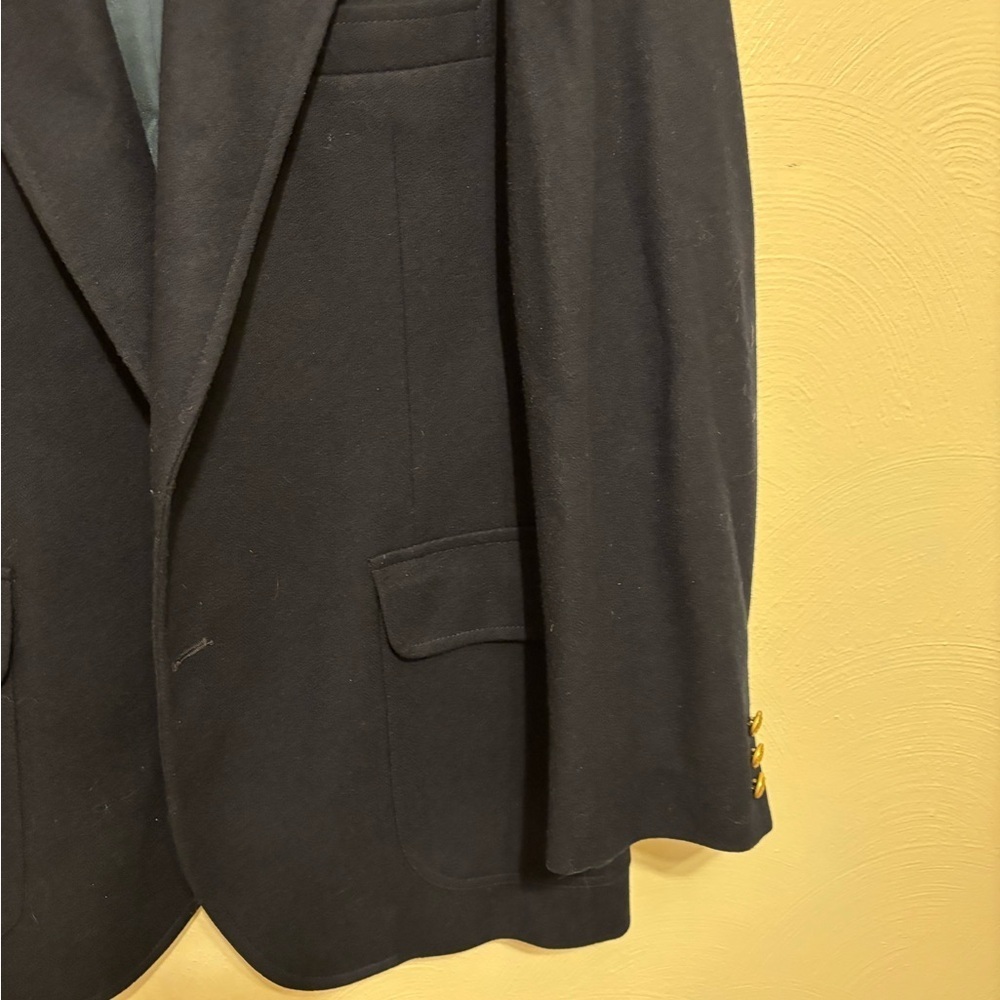 Vintage Pendleton Wool Blazer Men’s 42 Made in USA Navy Sport Coat - Picture 7 of 8